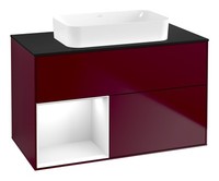 Villeroy & Boch Finion Waschbeckenunterschrank FüR Becken Mittig Regal Links...