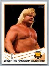 2013 Topps WWE #92 Greg The Hammer Valentine