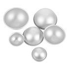 6pcs Half Ball Baking Mold Aluminum Alloy Nonstick Pan for Cake Soap