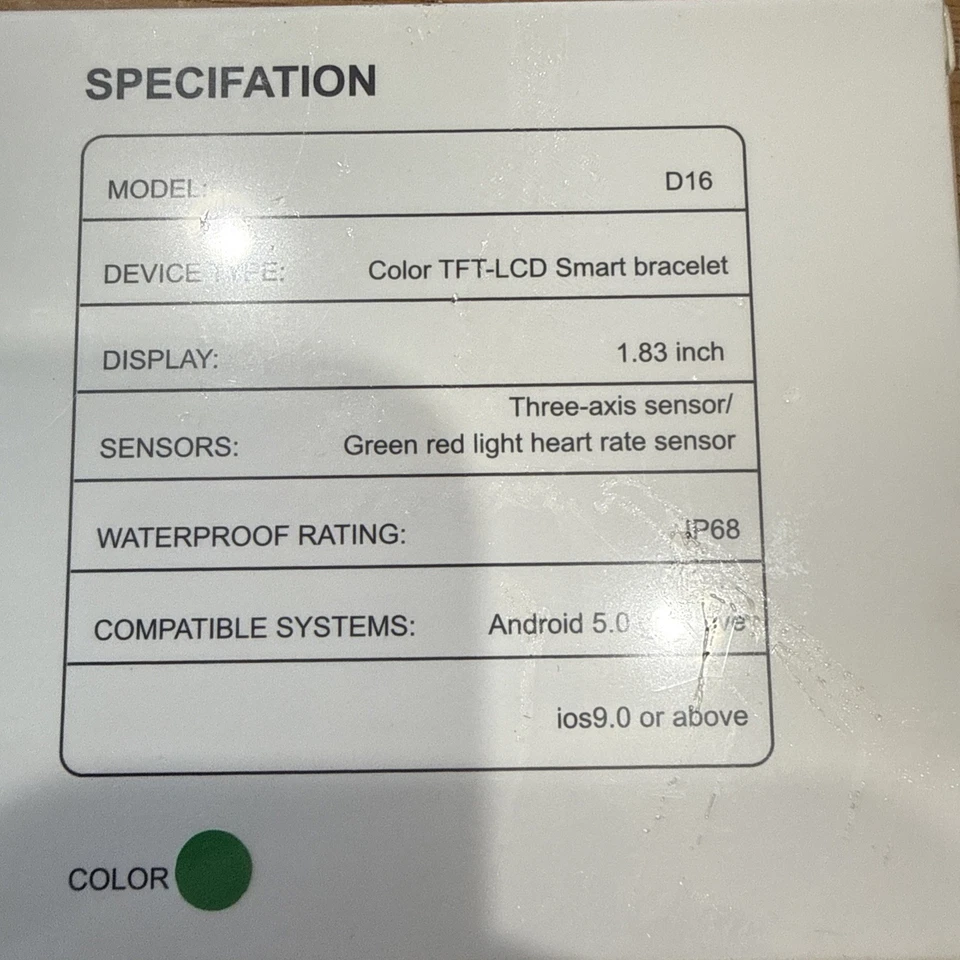 Reloj Inteligente, Reloj Inteligente 1.83" para Hombre Mujer Impermeable para Android iOS (Azul) Foto 2 de 4