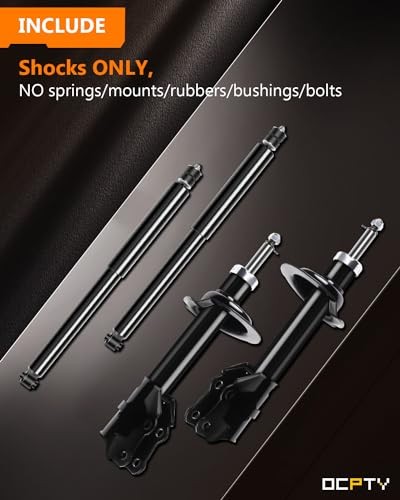 Struts, Front Rear Shocks Absorbers for Mazda Fits 2007 2008 2009 2010 2011 - Picture 6 of 8
