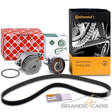 CONTI ZAHNRIEMEN + INA SPANNROLLE + FEBI WASSERPUMPE FÜR SEAT VW 1.4 1.6