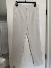 Women s Dress Pants Zippered Front Faux Side Pockets 2 Pairs Size 4