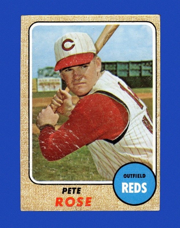 1968 Topps Set-Break #230 Pete Rose LOW GRADE (filler) *GMCARDS*