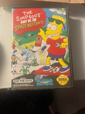 Simpsons: Bart vs. The Space Mutants (Sega Genesis, 1992) - No Manual