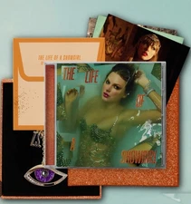 TAYLOR SWIFT THE LIFE OF A SHOWGIRL SWEAT & VANILLA PERFUME EDITION CD UNOPENED!