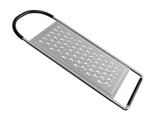 Extra Coarse Handheld Flat Grater Non-Slip Design, Stainless Steel for Effort...