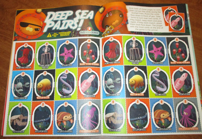 The Octonauts Explore the Great Big Ocean by Meomi + Activity Book