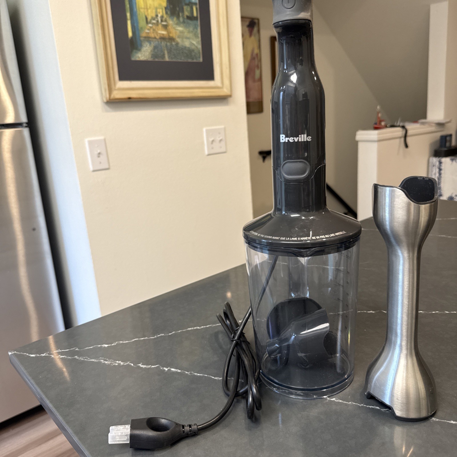 Breville BSB510XL Control Grip Immersion Blender, Brushed St