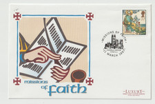 11/3/1997 UK GB FDC - Missions of Faith - 37p - Canterbury Special Postmark