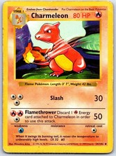 1995 charmeleon pokemon card value 1999 - Unlimited Shadowless Charmeleon [Shadowless] #24 Prices |