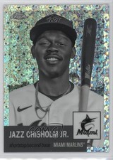 2022 Topps Chrome Platinum Anniversary Jazz Chisholm Jr #130 1l6j