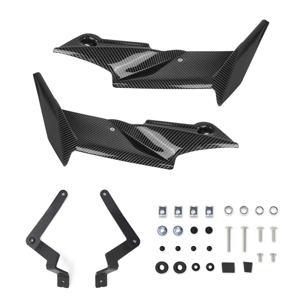 Motorcycle Front Fairing Winglet Air Spoiler For HONDA CBR600RR
