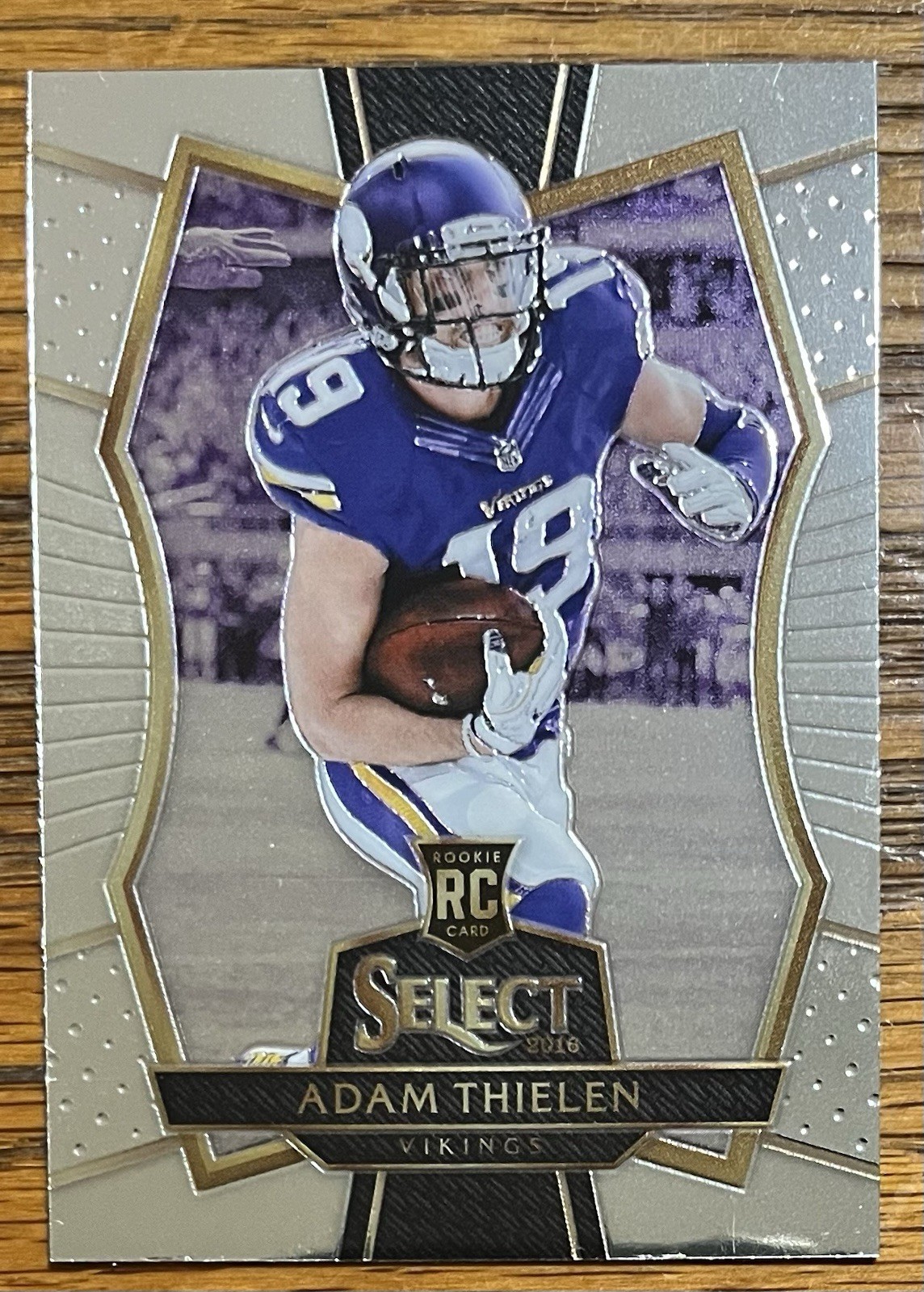 2016 Panini Select Premier Level Adam Thielen Rookie Card RC #104