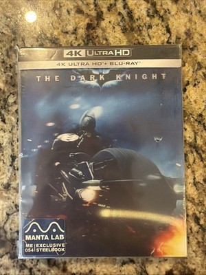 The Dark Knight Steelbook [4K UHD+2D+Bonus] Double Lenticular B Manta Lab