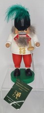 Richard Glasser Erzgebirge Emperor Soldier Sword Nutcracker Germany 8&rdquo; RARE