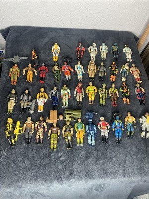 39) Vintage 80's 90's GI Joe Action Figure Lot G.I. Joe Vintage