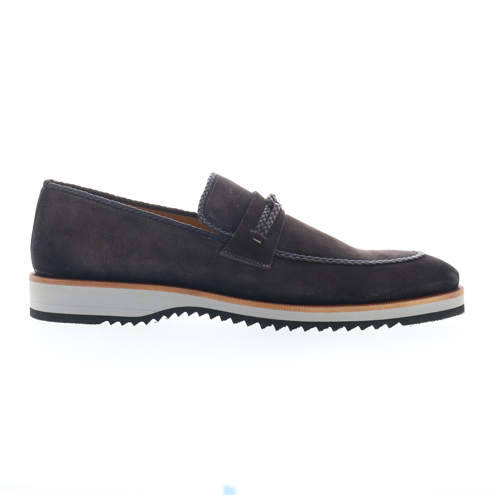 Mezlan Puerto Prego 20837 Mens Brown Suede Loafers - Slip Ons Casual Shoes 9