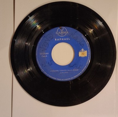 Raphael   Corazon Corazon / Que Seas Tu 7'' Single Gamma GX 07 619 Mexico