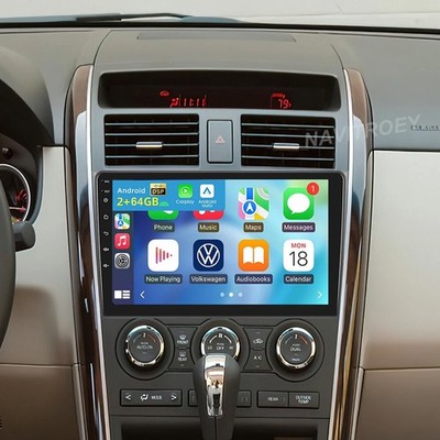 For 2007-2015 Mazda CX-9 Apple CarPlay Car Stereo Radio Android 15 GPS Navi WIFI