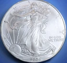 U.S. Mint 2006 American Silver Eagle $1 1 oz Silver Business Strike Uncertified