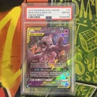 Mewtwo And Mew Gx Pokemon Sun & Moon Unified Minds PSA 8