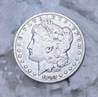 1893 P Morgan Silver Dollar - Solid VG details key from the Philadelphia mint