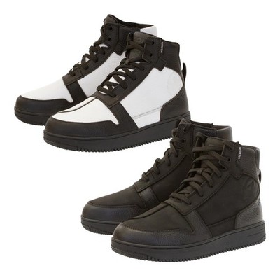 Merlin Forge D3O wasserdichte Motorradstiefel CE Bike Turnschuhe schwarz weiß