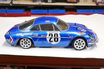 RC 1:10 Vintage Tamiya Renault Alpine A110 (58168) M-02 BJ1995