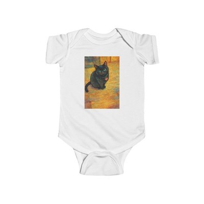 Whimsical Cat Art Infant Bodysuit | Cute Baby Clothing, Newborn Outfit, [...]