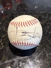 MINNIE MINOSO SIGNED AUTOGRAPHED IP BASEBALL!  NY Cubans, White Sox!!  HOF