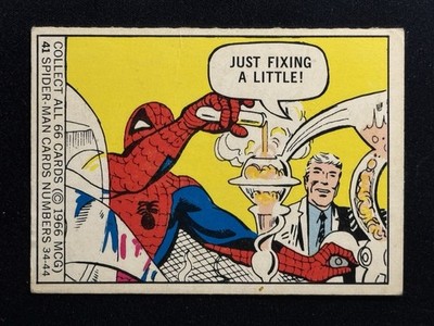 1966 Marvel Super Heroes Donruss #41 Spider-Man - Rookie Set