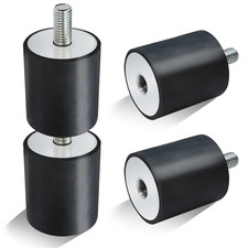 4 Pack Upgrade Rubber Shock Mount, Compatible with Wacker Neuson Compactor