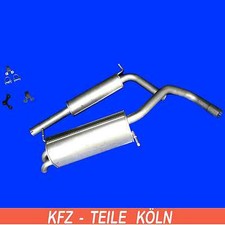 Skoda - Fabia - 1.9 SDI/1.9 TDI - Silencieux Central + Silencieux D'Échappement