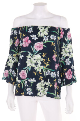 17&CO. Off-the-shoulder blouse Trumpet Sleeves M multicolor