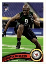 2011 Topps #251 Justin Houston Rookie Kansas City Chiefs