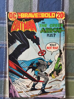   THE BRAVE AND THE BOLD #106 APR 1973 DC BRONZE AGE BATMAN & GREEN ARROW NICE! 