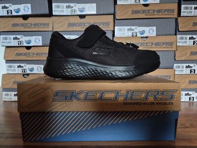 SKECHERS KINDER SNEAKER SCHWARZ SPORT PE SCHULE LAUFSCHUHE OHNE BINDEN SCHNÜRSENKEL ALLE SCHWARZ