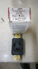 Pass & Seymour L6-20R 20 Amp 250 Volt 3 Wire Twistlock Receptacle -NEW-B
