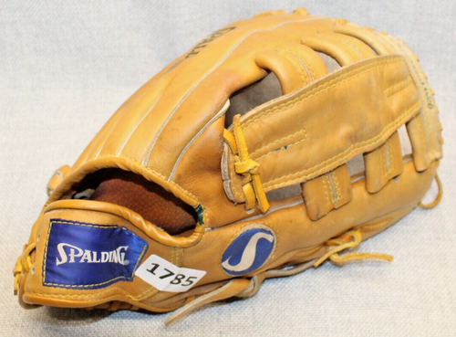 Gant De Baseball Vintage Spalding Jim Rice - Cuir - Taille 12.5 Pouces - Main Droite