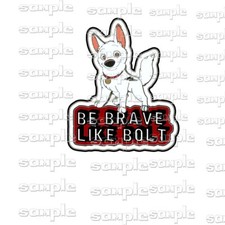 Disney Be Brave Like Bolt nn Premade Scrapbook Page Paper Piece die cut