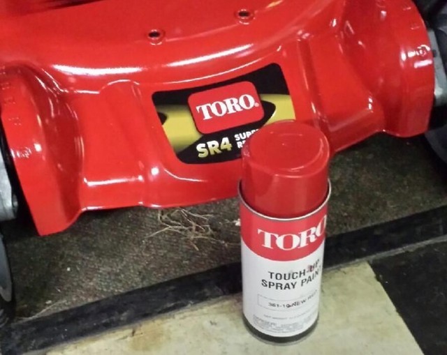 OEM Toro Recycler, Zmaster, Groundsmaster, TimeCutter Red Touch up