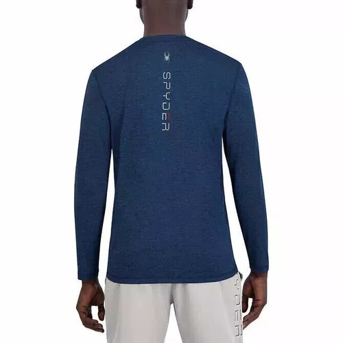 Spyder Swim Men's 50+ UPF Rashguard - Picture 8 of 26