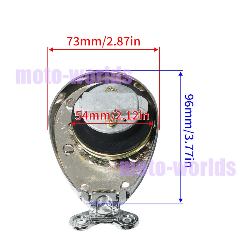 Fuel Gas Tank Cap Cover Key Fit for Kawasaki EL250 Eliminator 250 1987 1988-1996 - Imagem 2 de 4