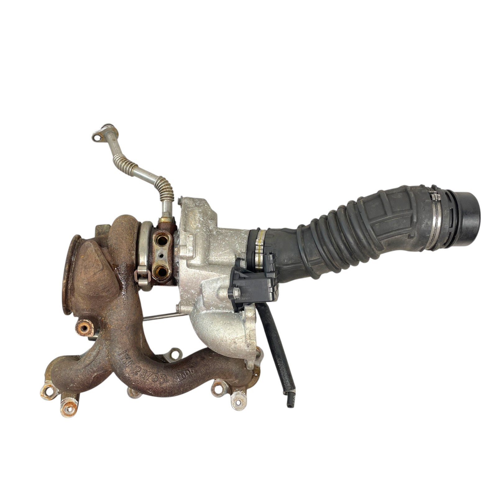 14-19 Maserati Ghibli M157 3.0 V6 Left Side Turbocharger Turbo Assembly 71K OEM