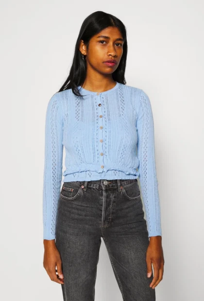 Urban Outfitters BDG Twin Cardigan u0026amp; Vest Knit Set Blue M UK 10 New  £47.99 | eBay