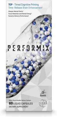 PERFORMIX TCP Timed Cognitive Priming, Sharper focus-60 Caps **FREE SHIPPING**