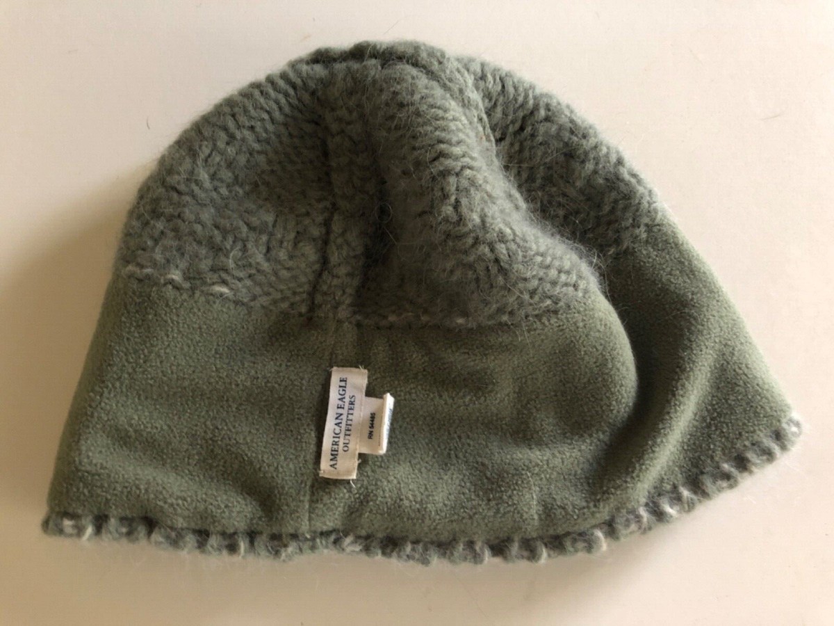 帽子 [0] AMERICAN EAGLE GREEN BEANIE American Eagle Outfitters Green Beanie Hats for Men for sale