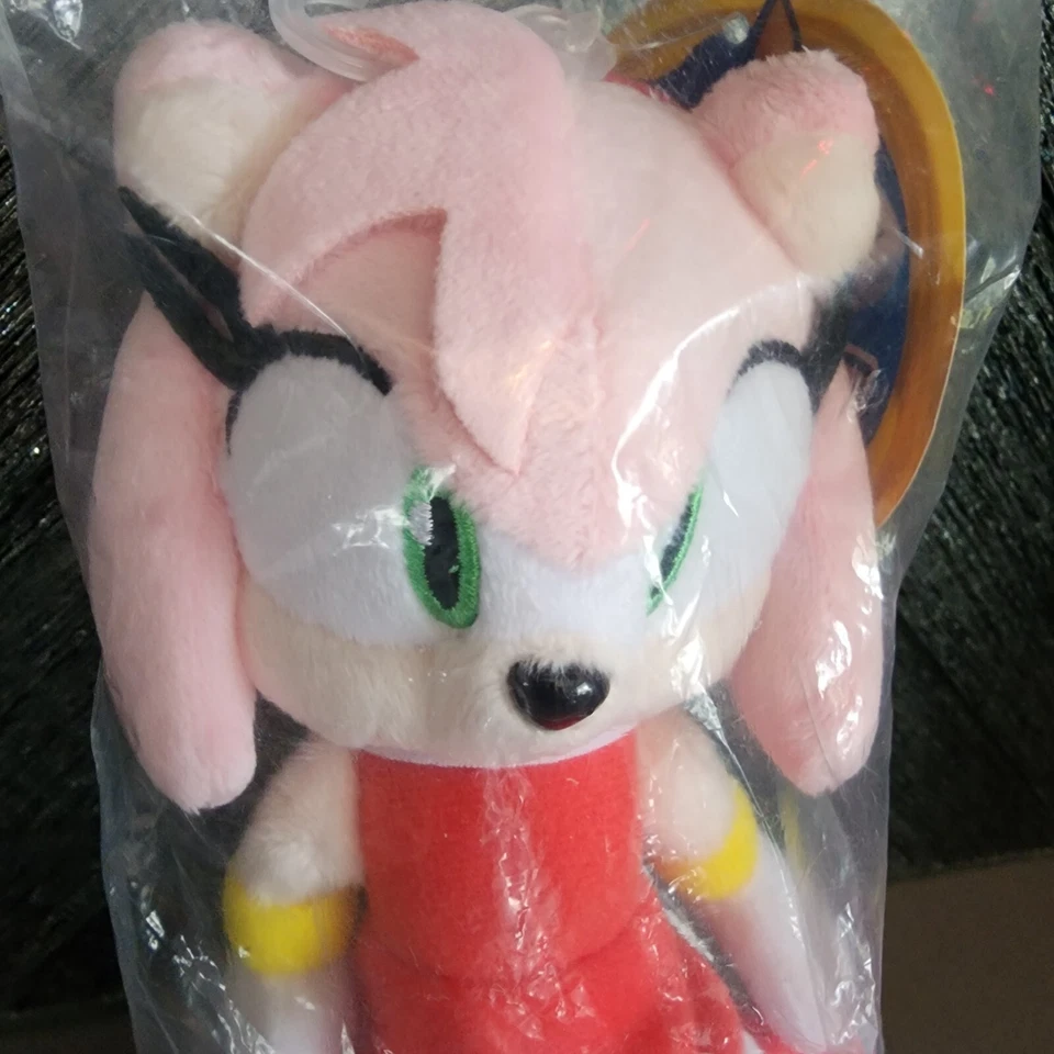MUÑECA DE PELUCHE AMY ROSE 2023 8" ROSA. Sonic The Hedgehog. Sanei oficial japonés Foto 4 de 4