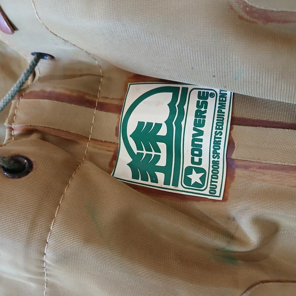 Vintage Converse Waders Womens 6 Brown Green Fly Fishing Rubber Outdoors - Image 3 of 4